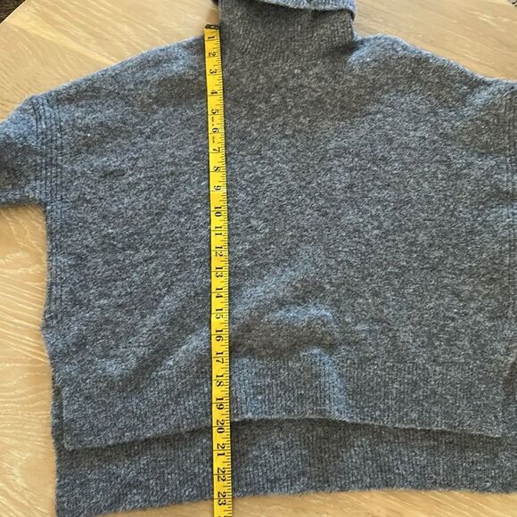 ALL SAINTS Wool Blend Grey Turtle neck Sweater, Size Medium, NWOT - Display item - Picture 7 of 12